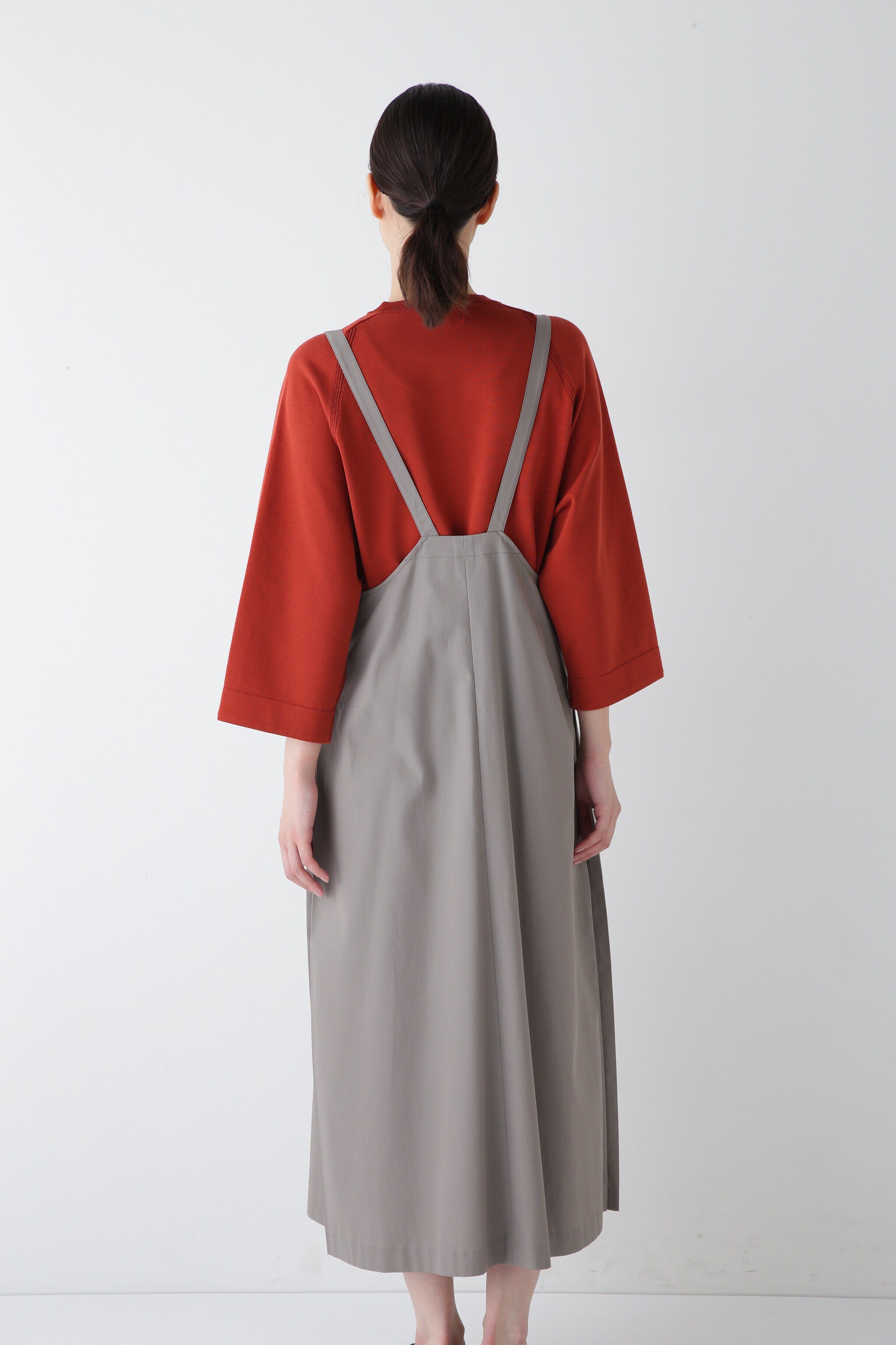  「◆コットンツイルサスペンダースカート」|スカート|