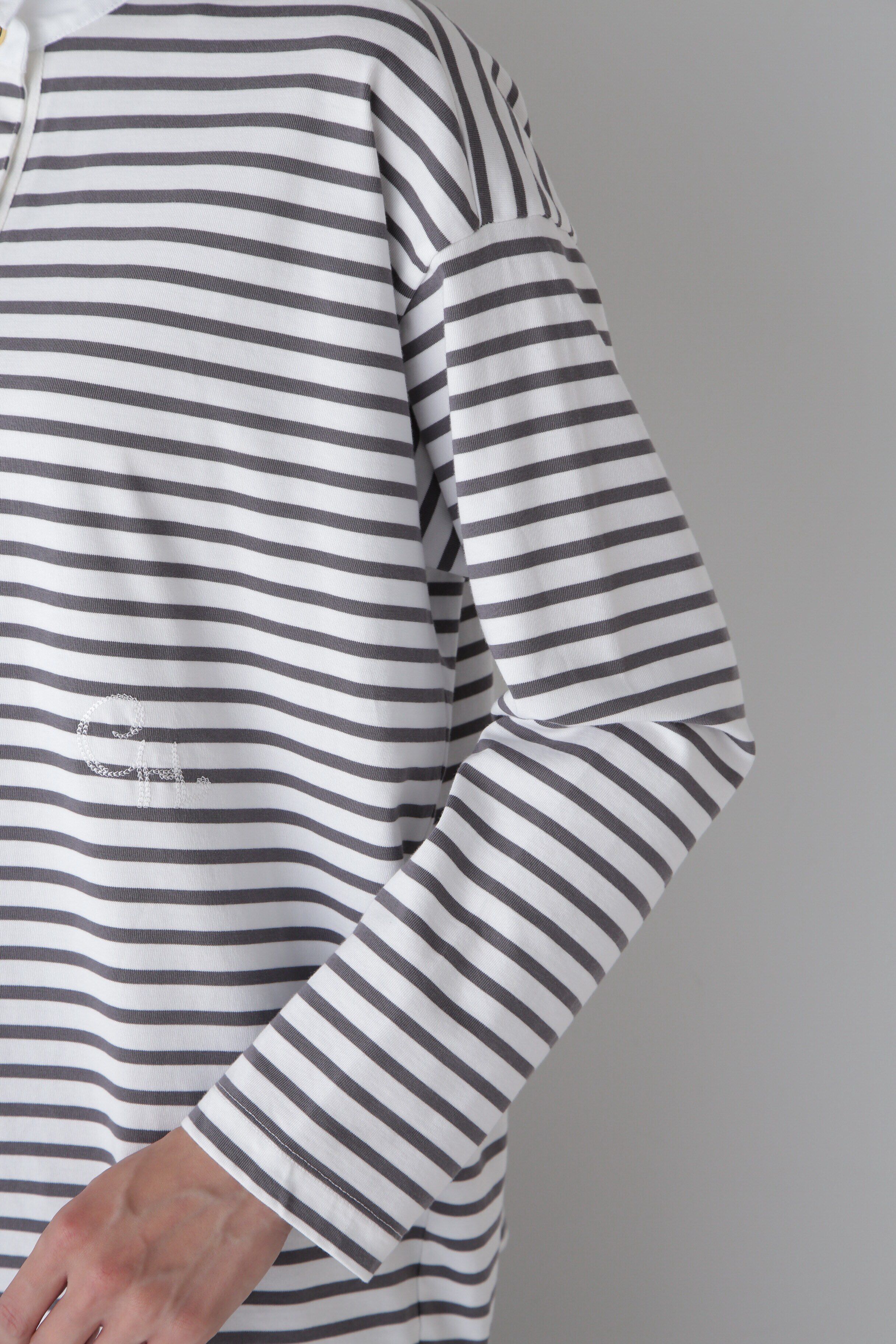  「◆布帛ドッキングプルオーバー」|Tシャツ・カットソー|