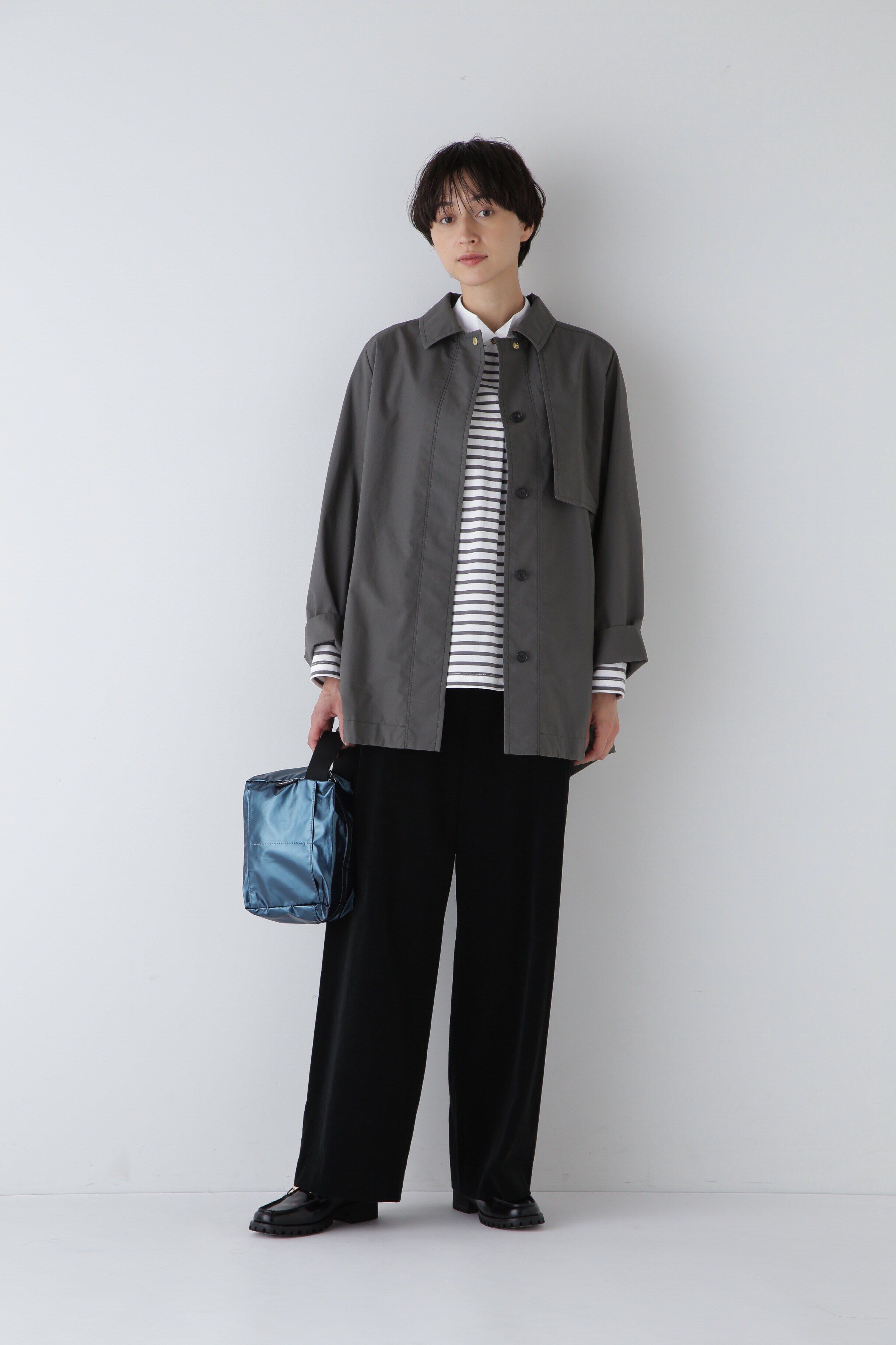  「◆布帛ドッキングプルオーバー」|Tシャツ・カットソー|