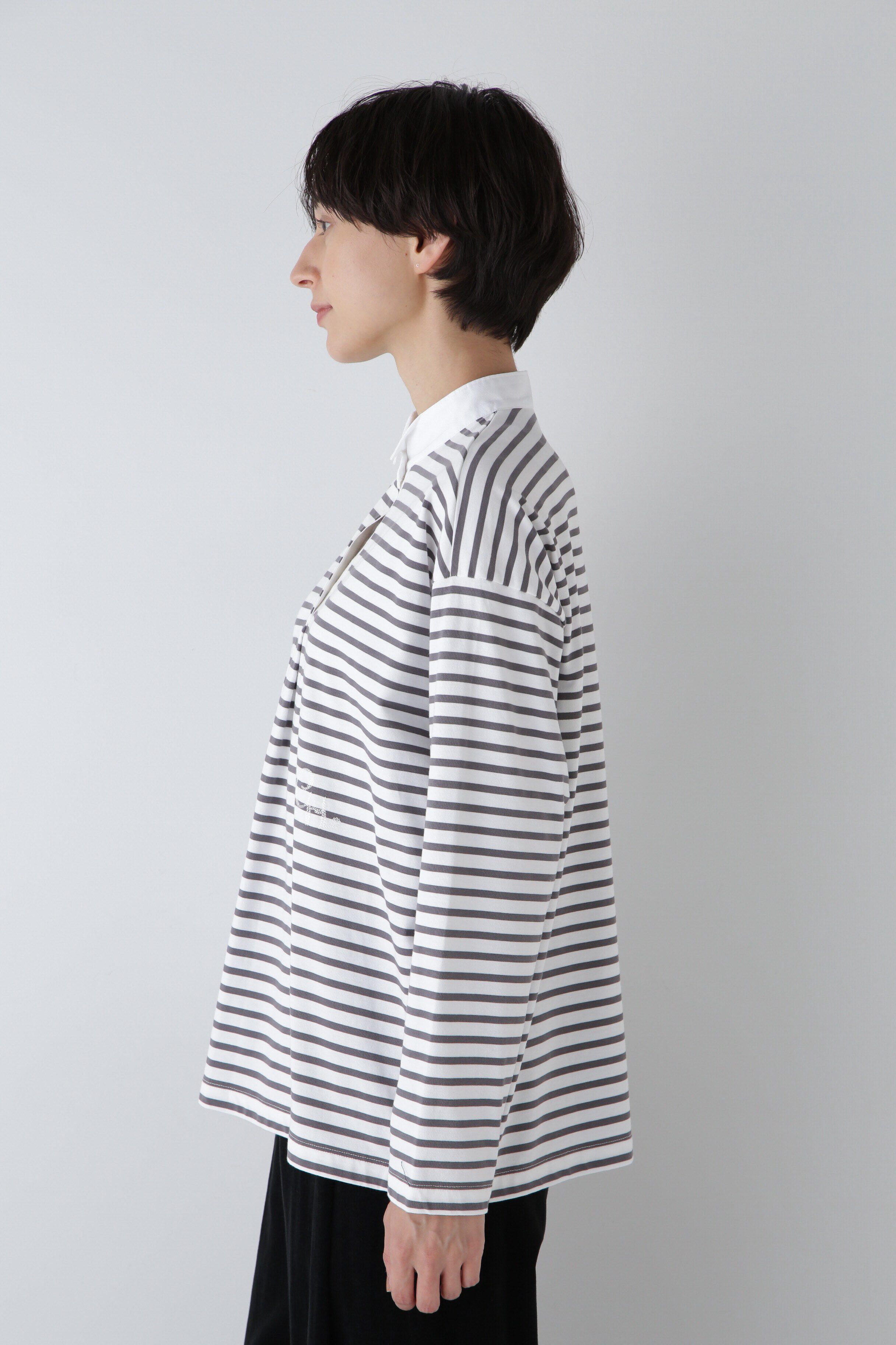  「◆布帛ドッキングプルオーバー」|Tシャツ・カットソー|