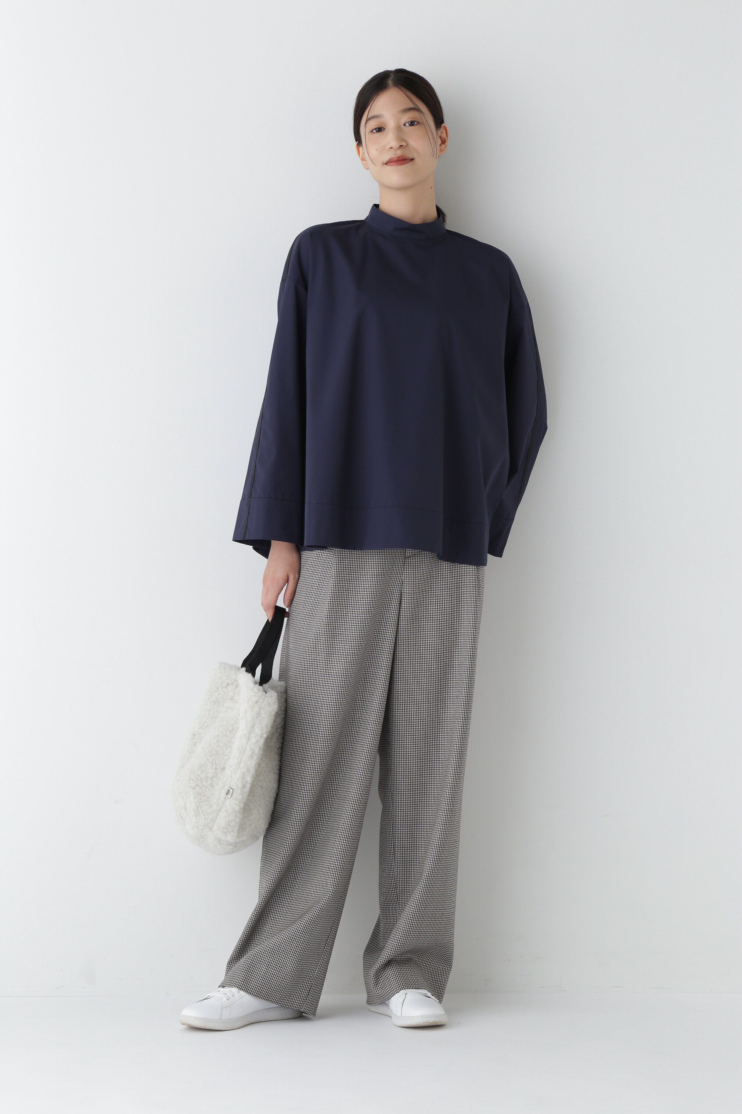  「◆タイプライターライン入ボリュームブラウス」|シャツ・ブラウス|