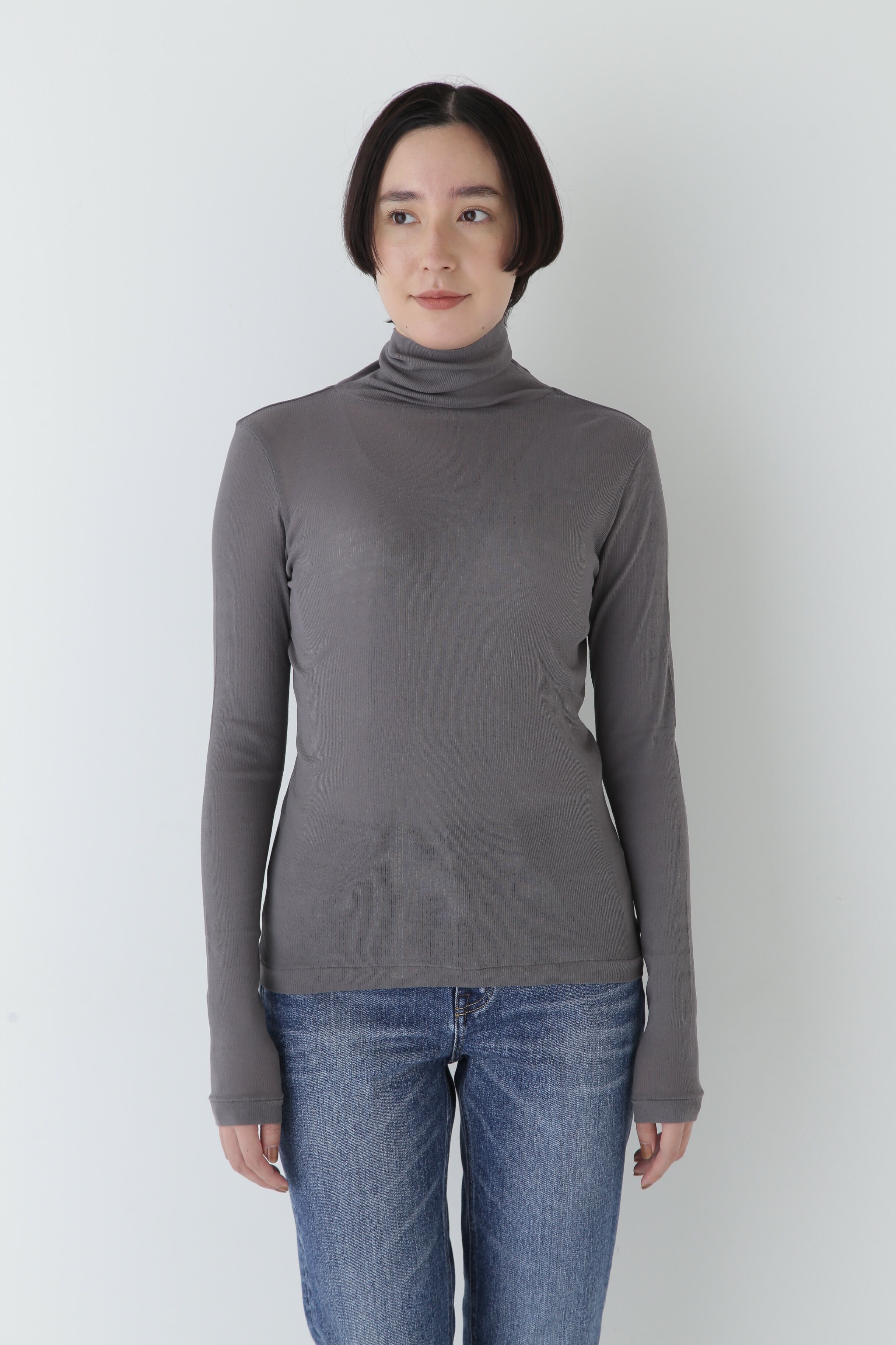  「◆シアータートルプルオーバー」|Tシャツ・カットソー|