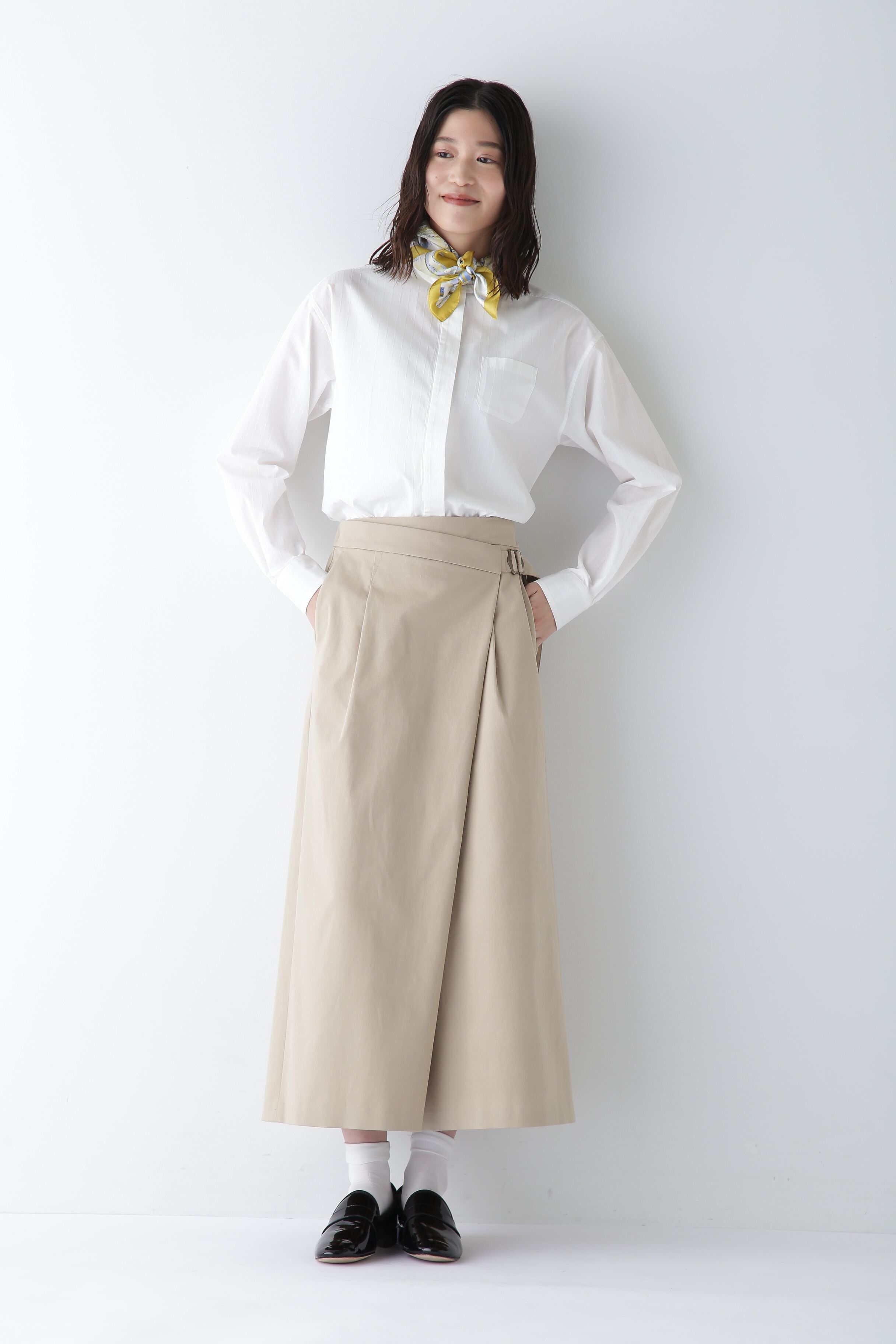  「◆スタンドフリルドビーブラウス」|シャツ・ブラウス|