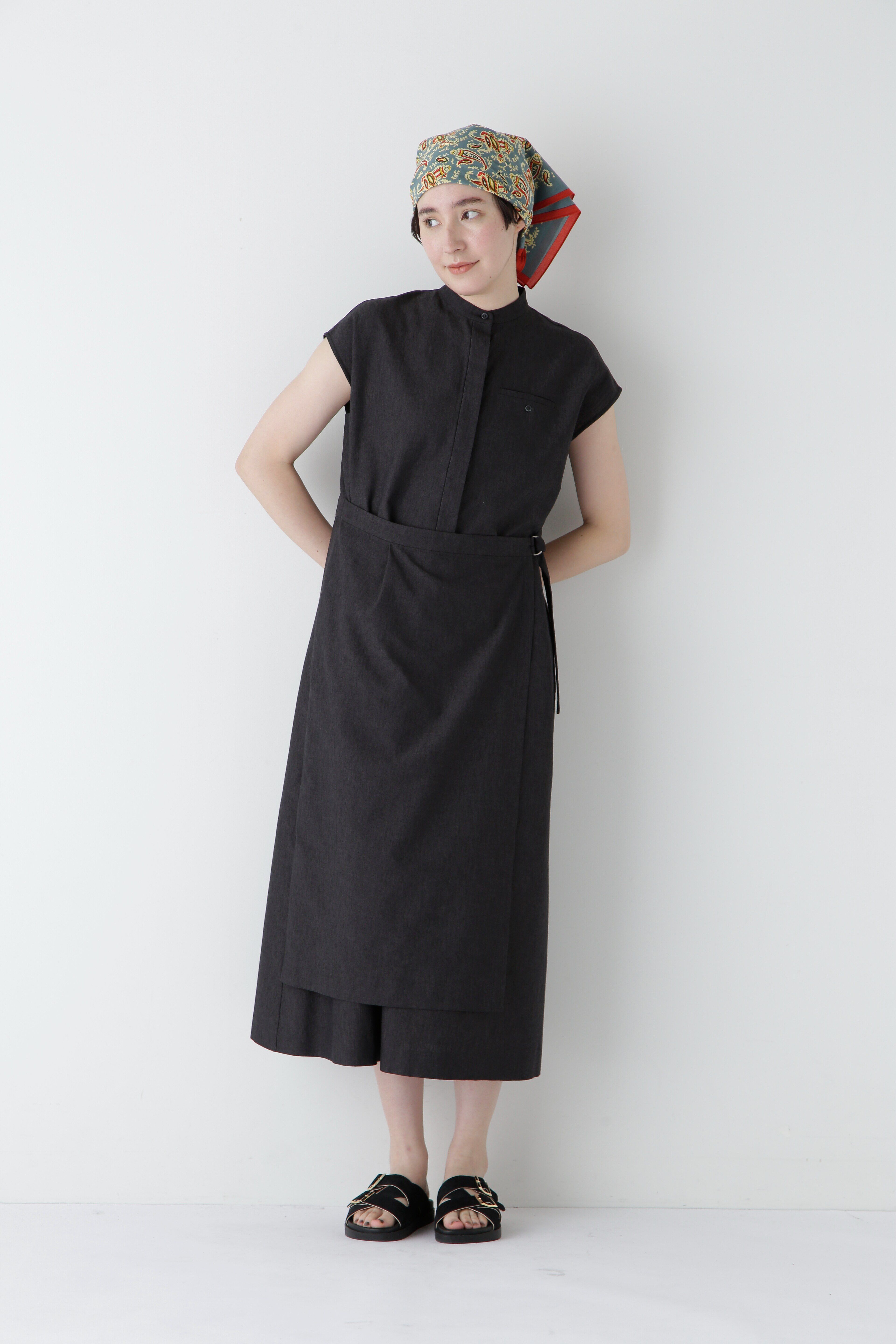  「◆コットンポリレーヨンリネンワンピース」|ワンピース|