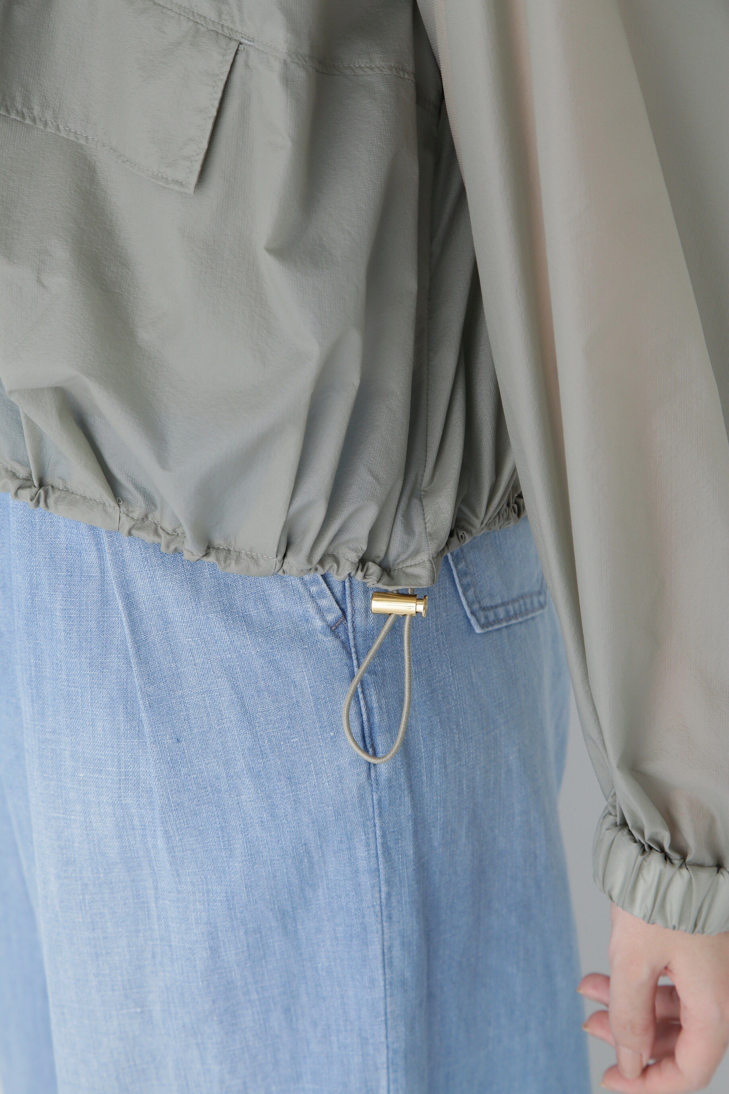  「◆【撥水】ライトタフタブルゾン」|ブルゾン・スタジャン|