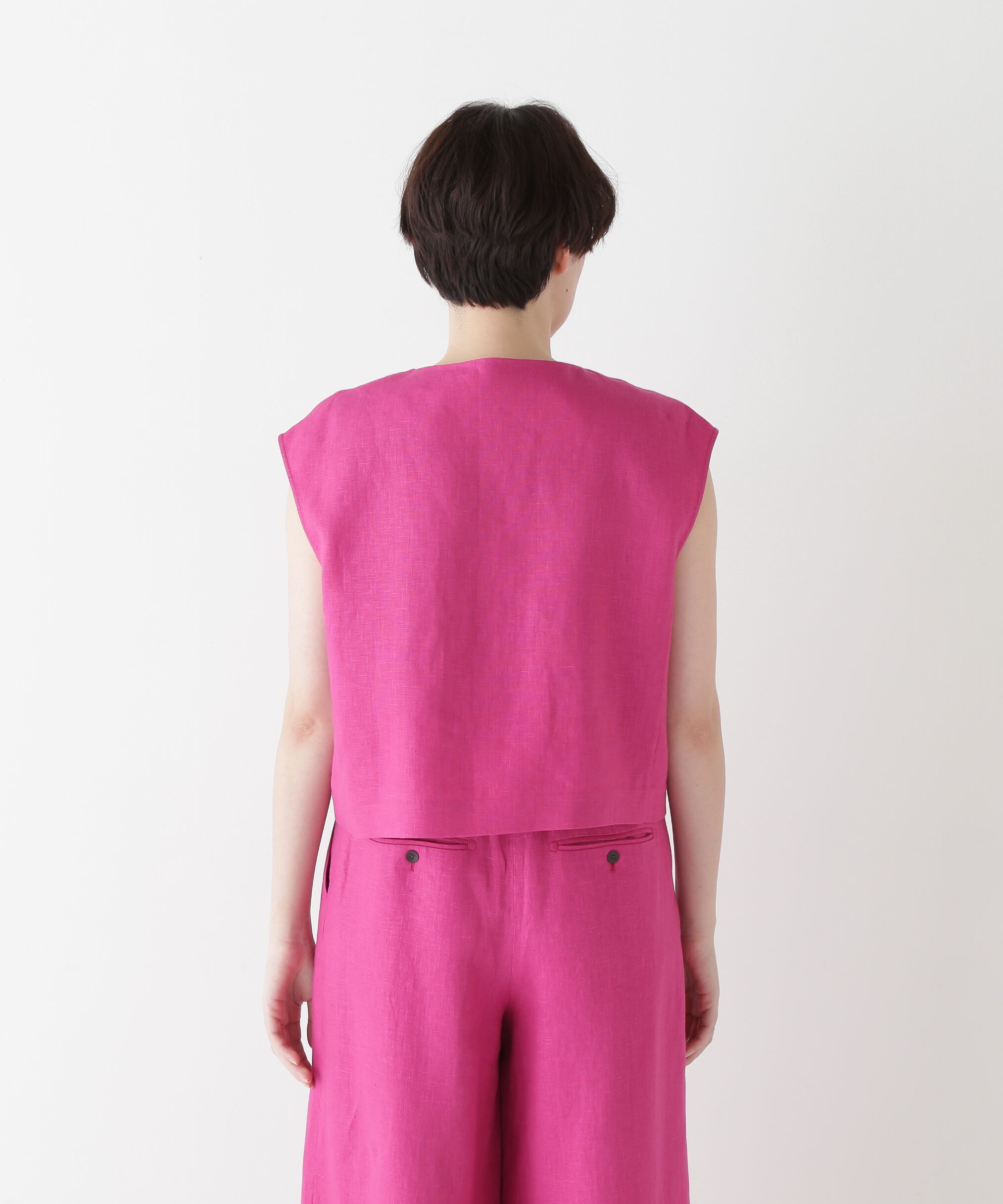  「◆リネンボックスブラウス」|シャツ・ブラウス|