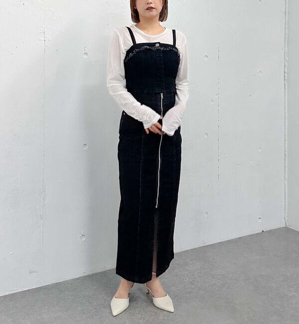 archives「Ｆボタンデニムビスチェ」|シャツ・ブラウス|