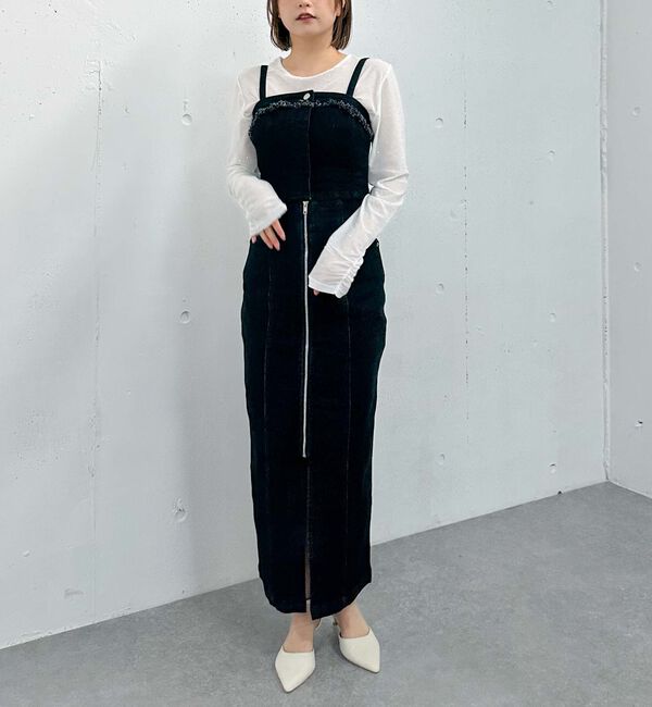 archives「Ｆボタンデニムビスチェ」|シャツ・ブラウス|