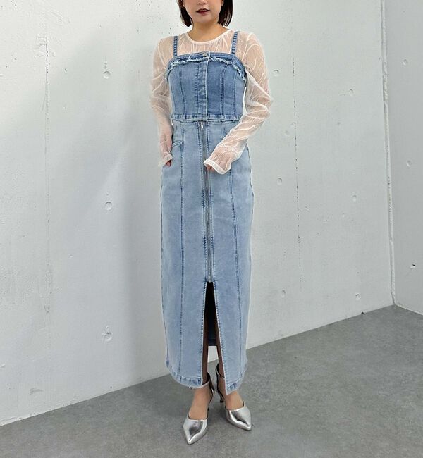 archives「Ｆボタンデニムビスチェ」|シャツ・ブラウス|