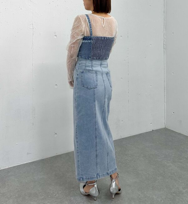 archives「Ｆボタンデニムビスチェ」|シャツ・ブラウス|