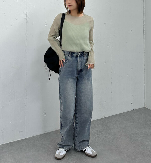 archives「シアー楊柳ＴＯＰＳ／」|カーディガン|