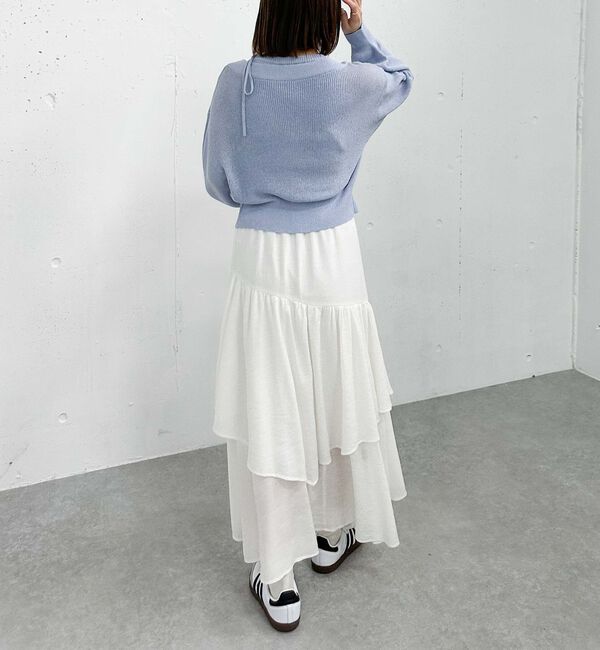 archives「オフショルアメスリニットアンサンブル」|カーディガン|