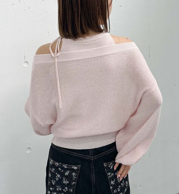 archives「オフショルアメスリニットアンサンブル」|カーディガン|