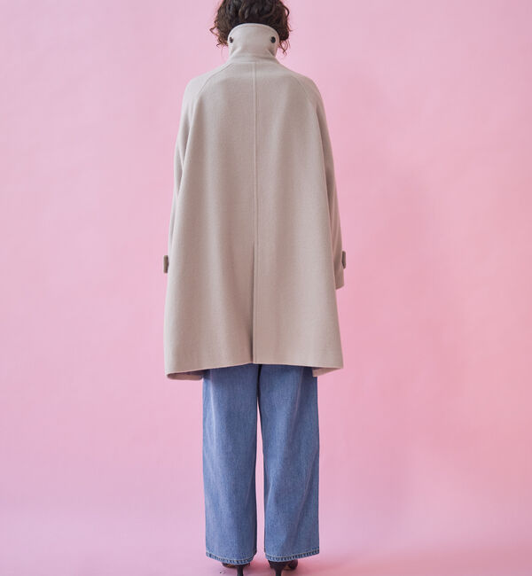 Doux archives「ステンカラーミドルコート」|ダッフルコート|