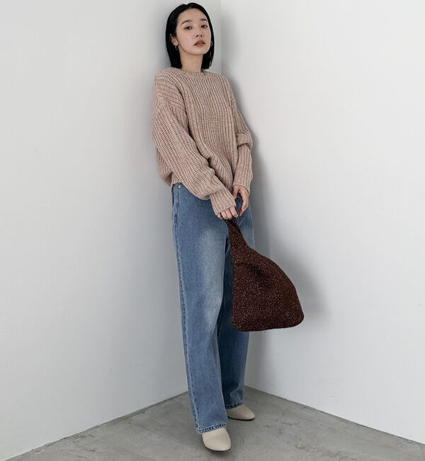 Doux archives「オーロラシャイニーニット」|ニット・セーター|