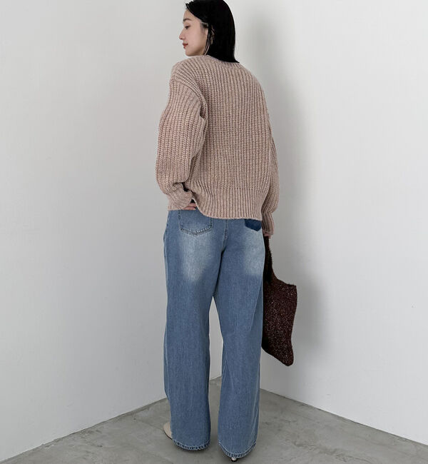 Doux archives「オーロラシャイニーニット」|ニット・セーター|