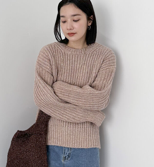 Doux archives「オーロラシャイニーニット」|ニット・セーター|