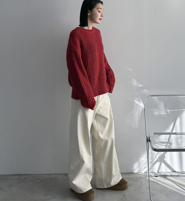 Doux archives「オーロラシャイニーニット」|ニット・セーター|