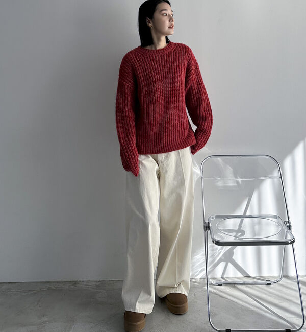 Doux archives「オーロラシャイニーニット」|ニット・セーター|