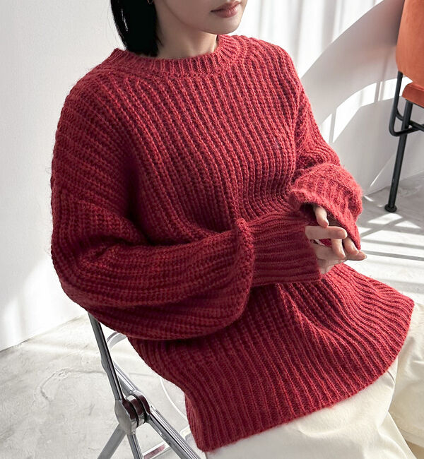 Doux archives「オーロラシャイニーニット」|ニット・セーター|