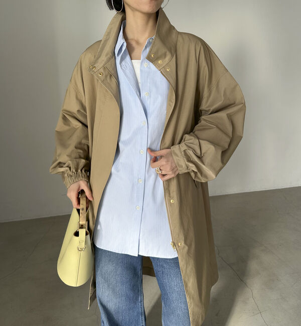 Doux archives「スタンドカラーコート」|その他|BEIGE