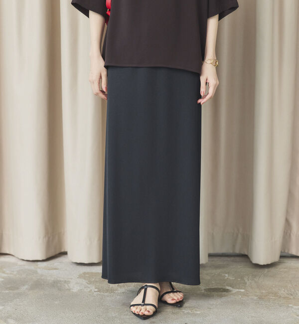 Doux archives「リブロングタイトスカート」|スカート|