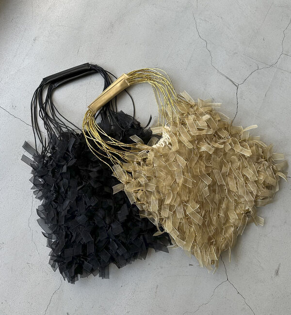 Doux archives「チュールリボンバッグ」|その他|GOLD