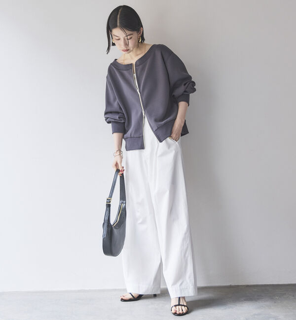 Doux archives「タックワイドパンツ」|チノ|