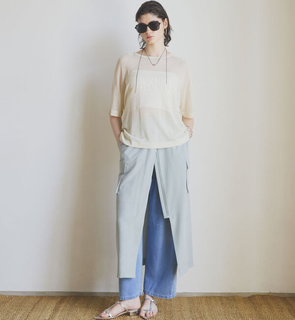 Doux archives「サテンカーゴタイトスカート」|スカート|