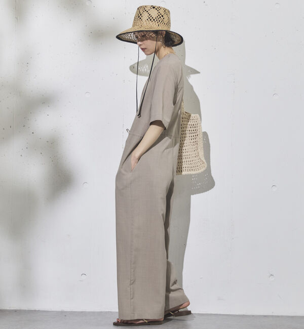 Doux archives「ドライジョーゼットサロペット」|ワンピース|