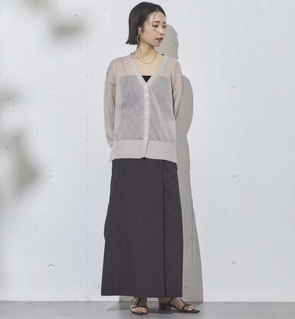 Doux archives「ドライジョーゼットラップ風スカート」|スカート|
