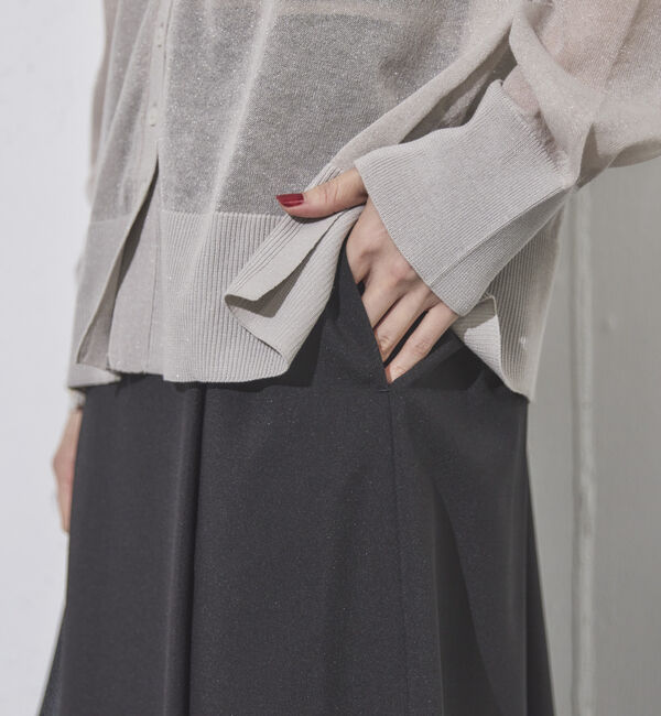Doux archives「ドライジョーゼットラップ風スカート」|スカート|