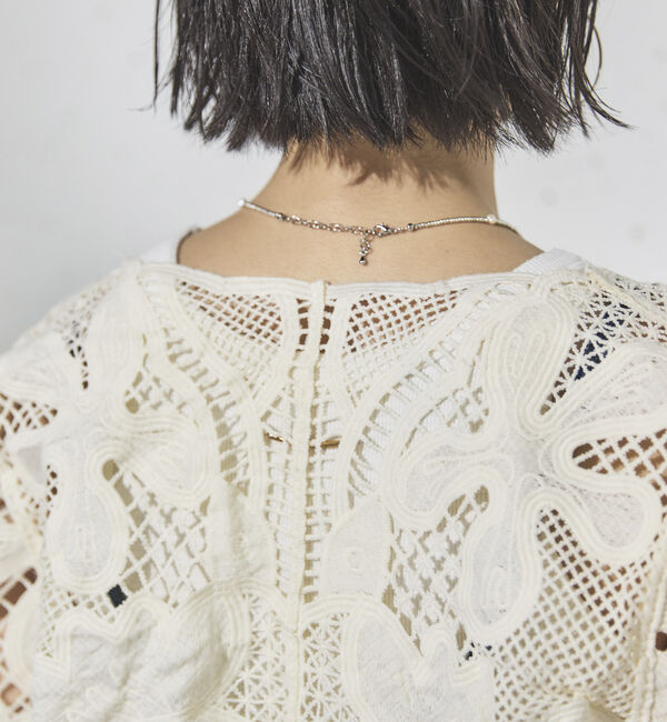 Doux archives「かぎ針レースカーディガン」|シャツ・ブラウス|