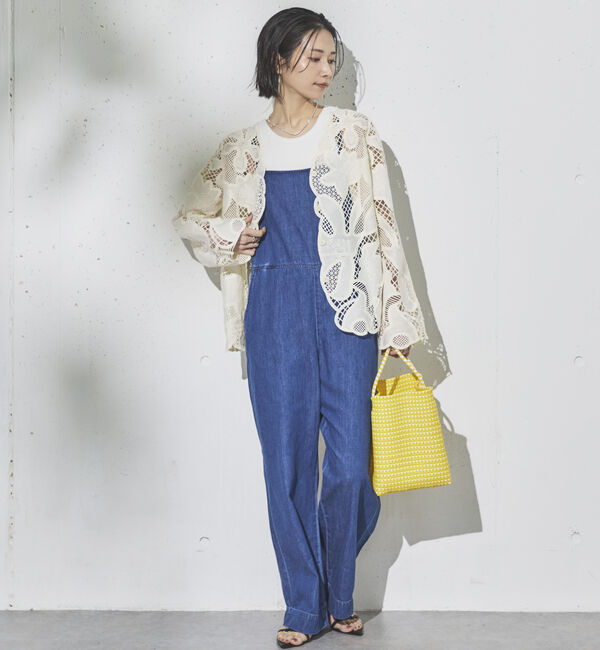 Doux archives「かぎ針レースカーディガン」|シャツ・ブラウス|