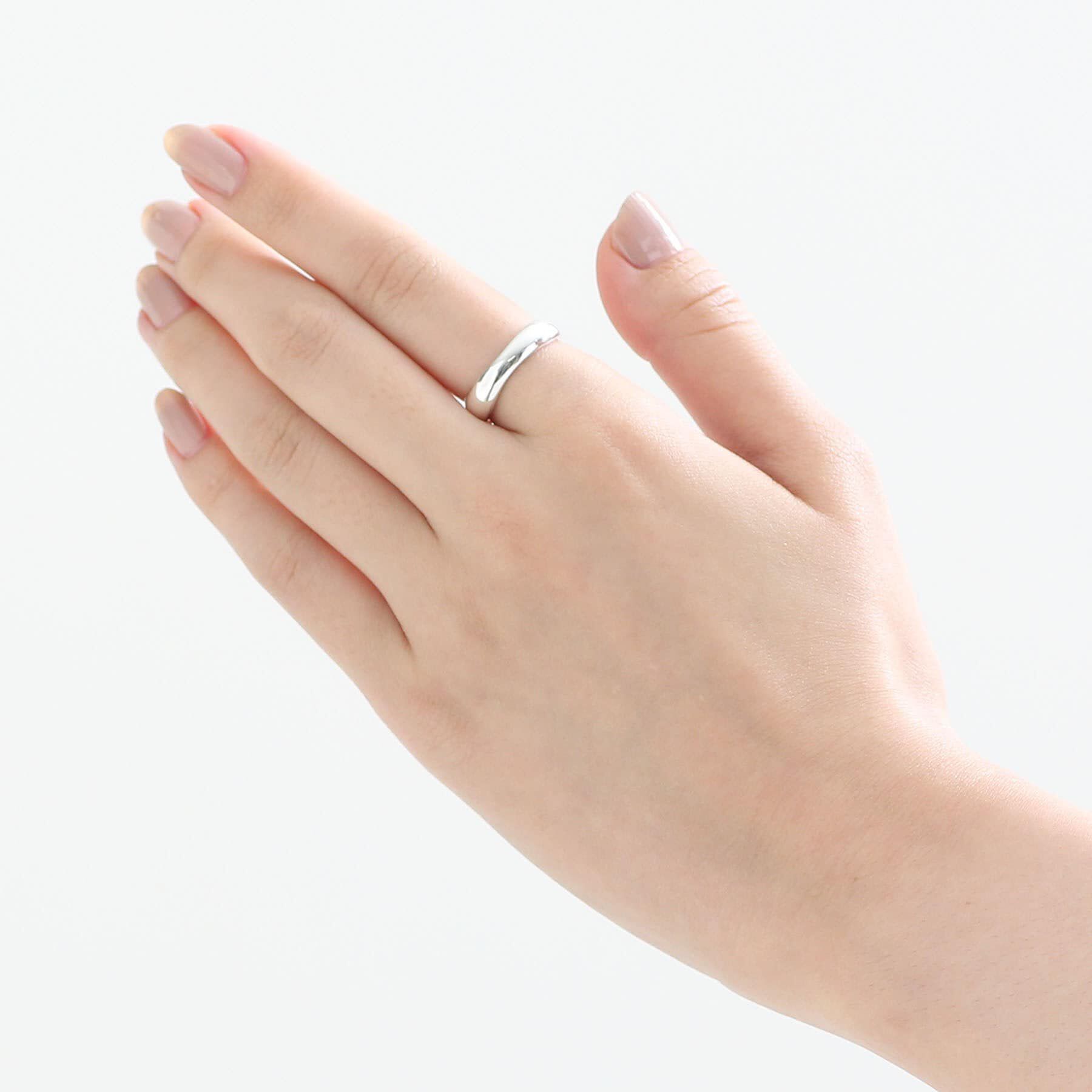 COCOSHNIK ONKITSCH「シルバー ニュアンスリングM」|リング|