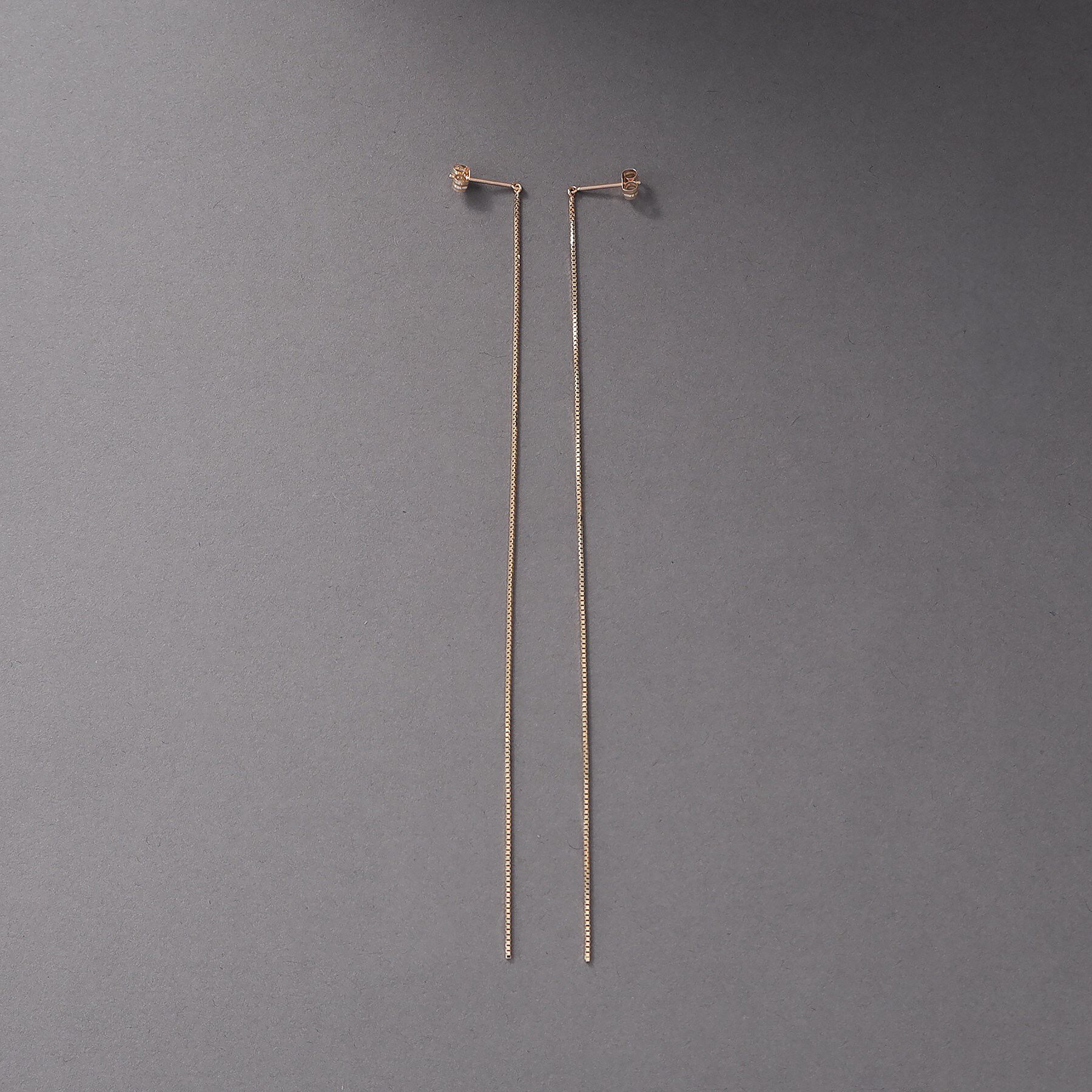 COCOSHNIK ONKITSCH「K10チェーンピアス ベネチアン」|ピアス|