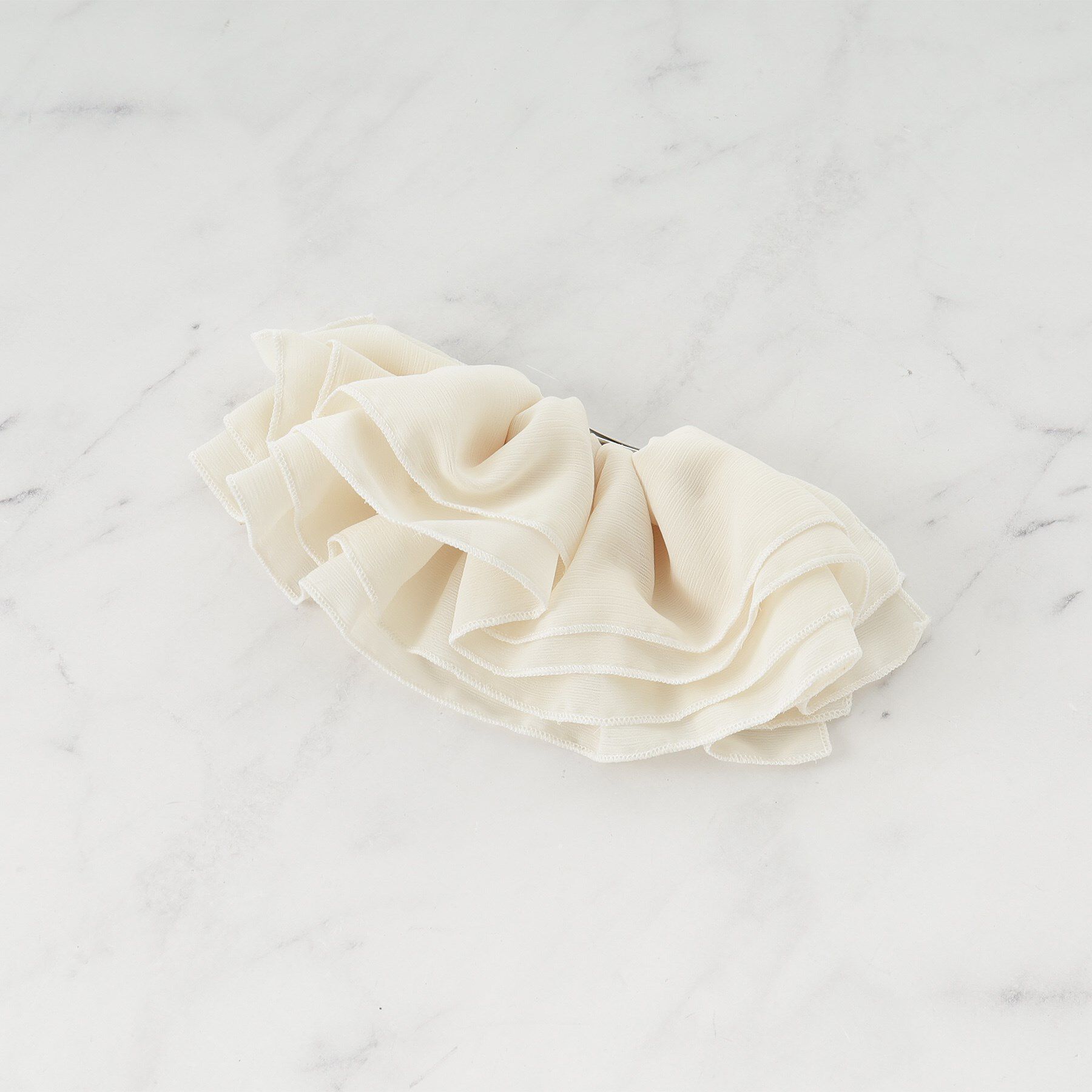 SHOO･LA･RUE「フリルバレッタ」|その他|アイボリー(004)