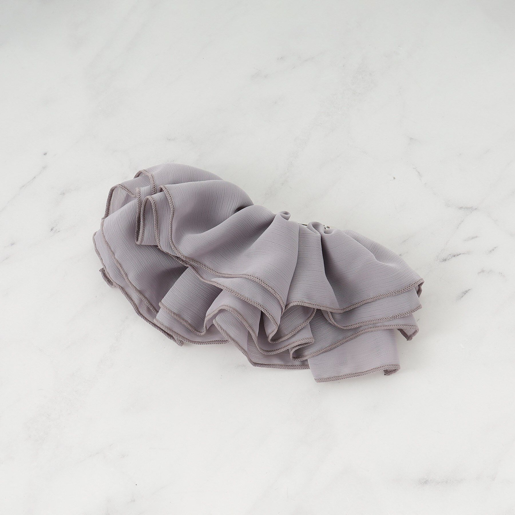 SHOO･LA･RUE「フリルバレッタ」|その他|トープ(054)