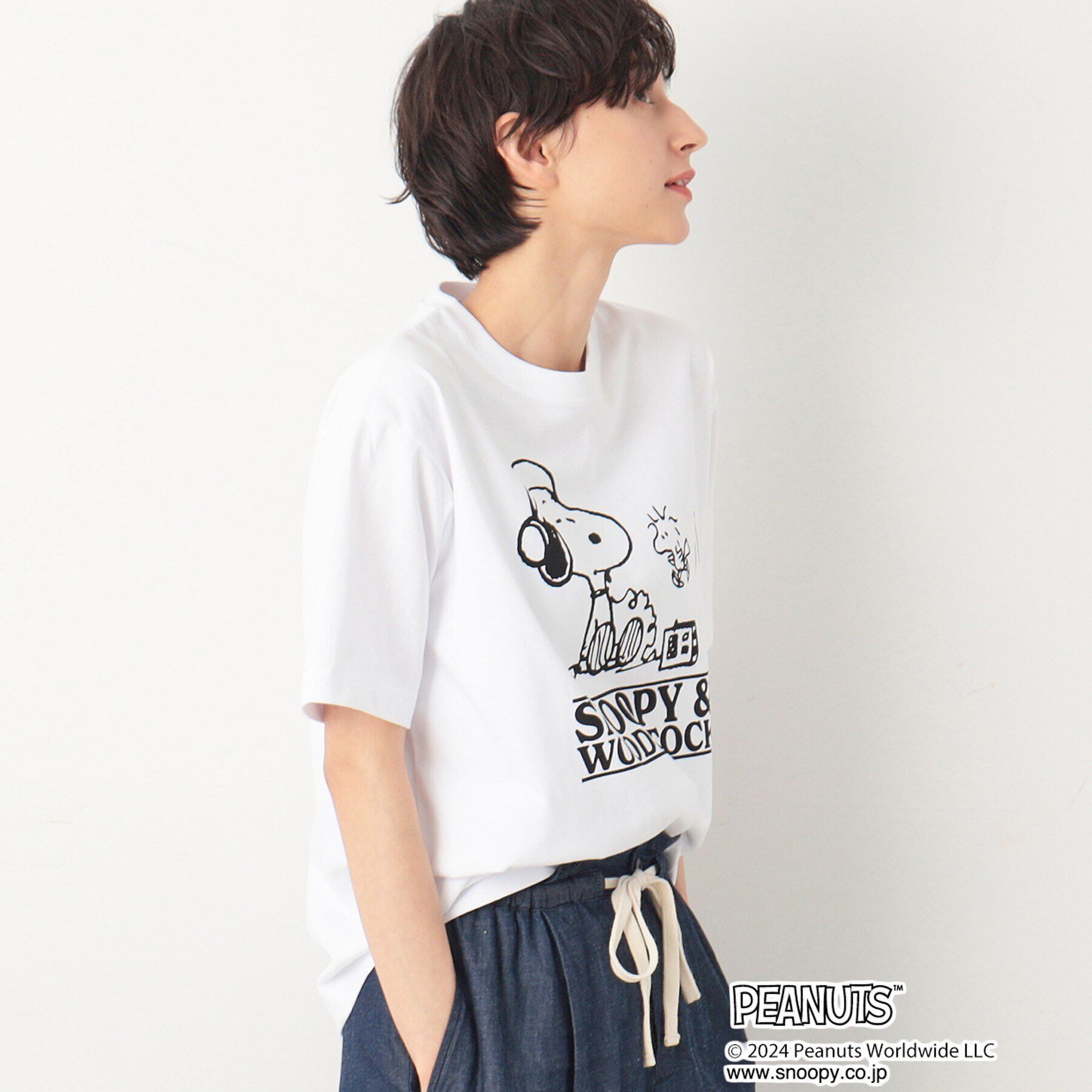 Dessin「【ユニセックス】Dessin&times;PEANUTS Tシャツ」|Tシャツ・カットソー|