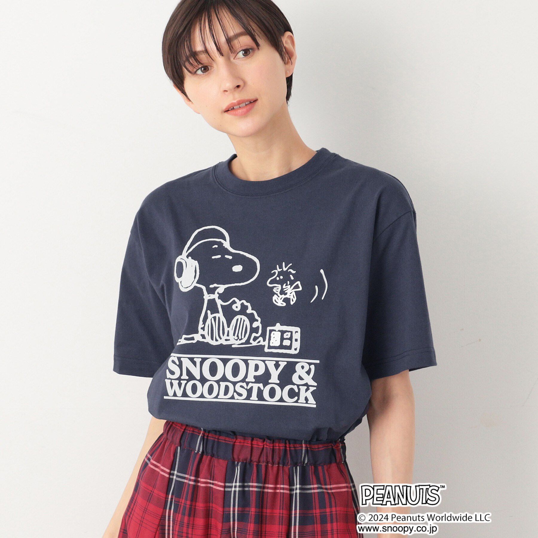 Dessin「【ユニセックス】Dessin&times;PEANUTS Tシャツ」|Tシャツ・カットソー|