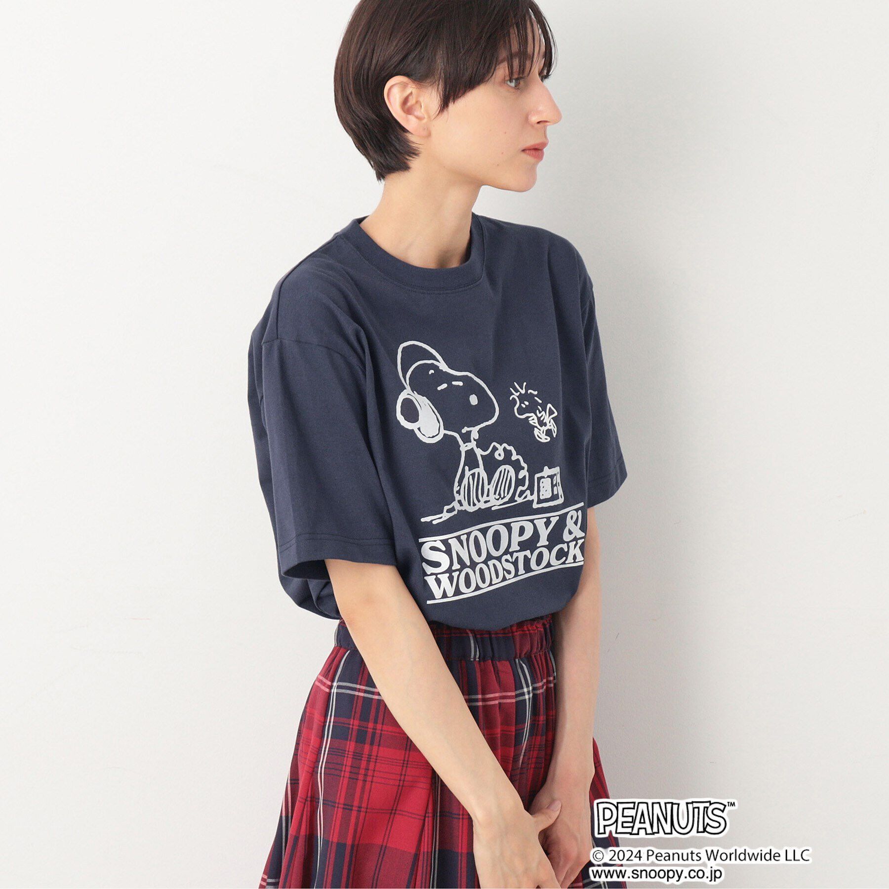 Dessin「【ユニセックス】Dessin&times;PEANUTS Tシャツ」|Tシャツ・カットソー|