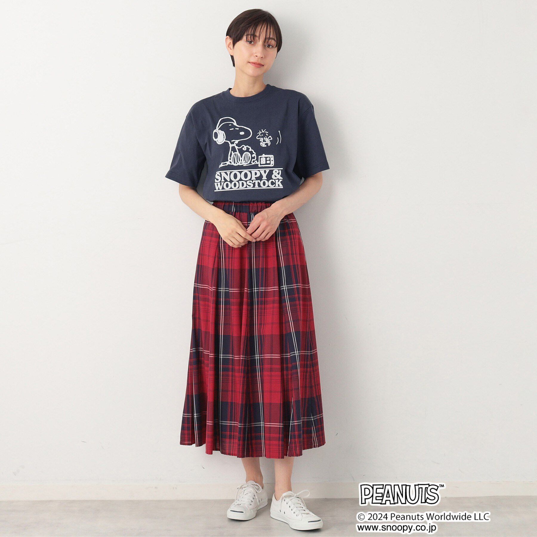 Dessin「【ユニセックス】Dessin&times;PEANUTS Tシャツ」|Tシャツ・カットソー|