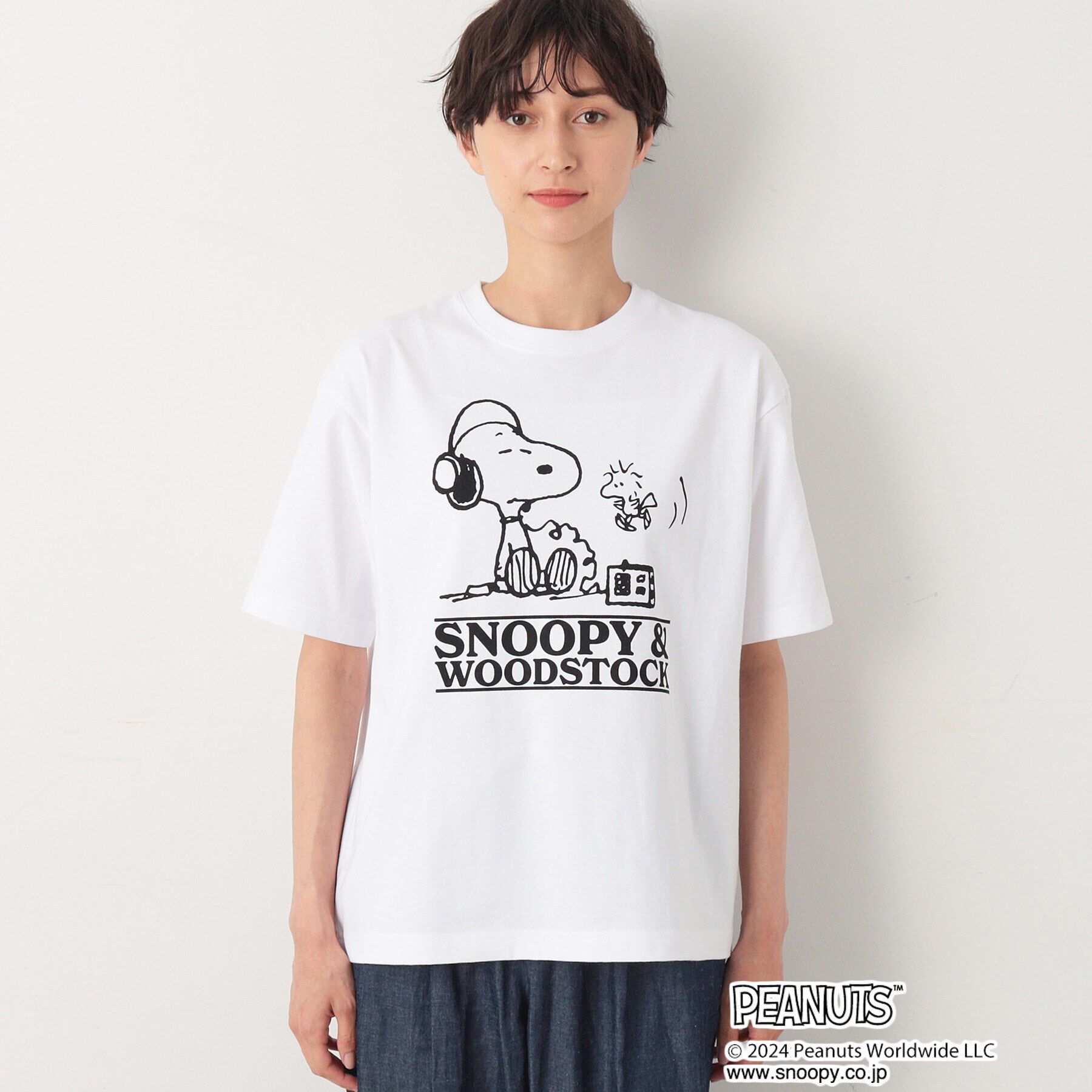 Dessin「【ユニセックス】Dessin&times;PEANUTS Tシャツ」|Tシャツ・カットソー|