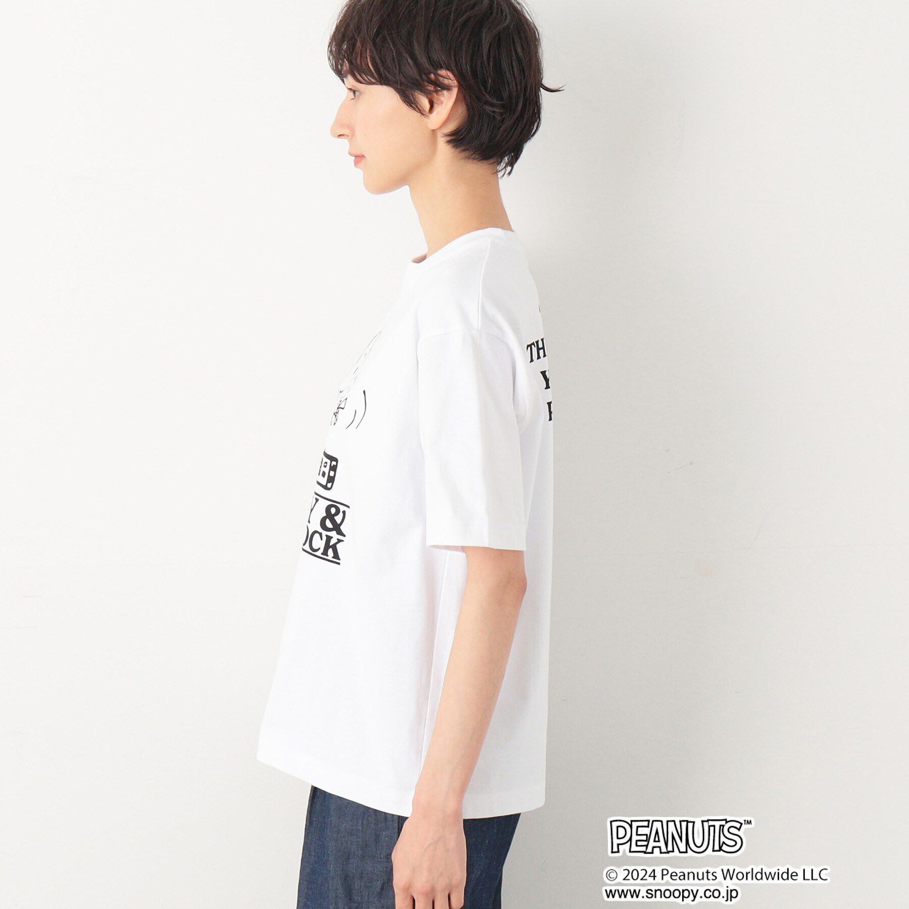 Dessin「【ユニセックス】Dessin&times;PEANUTS Tシャツ」|Tシャツ・カットソー|