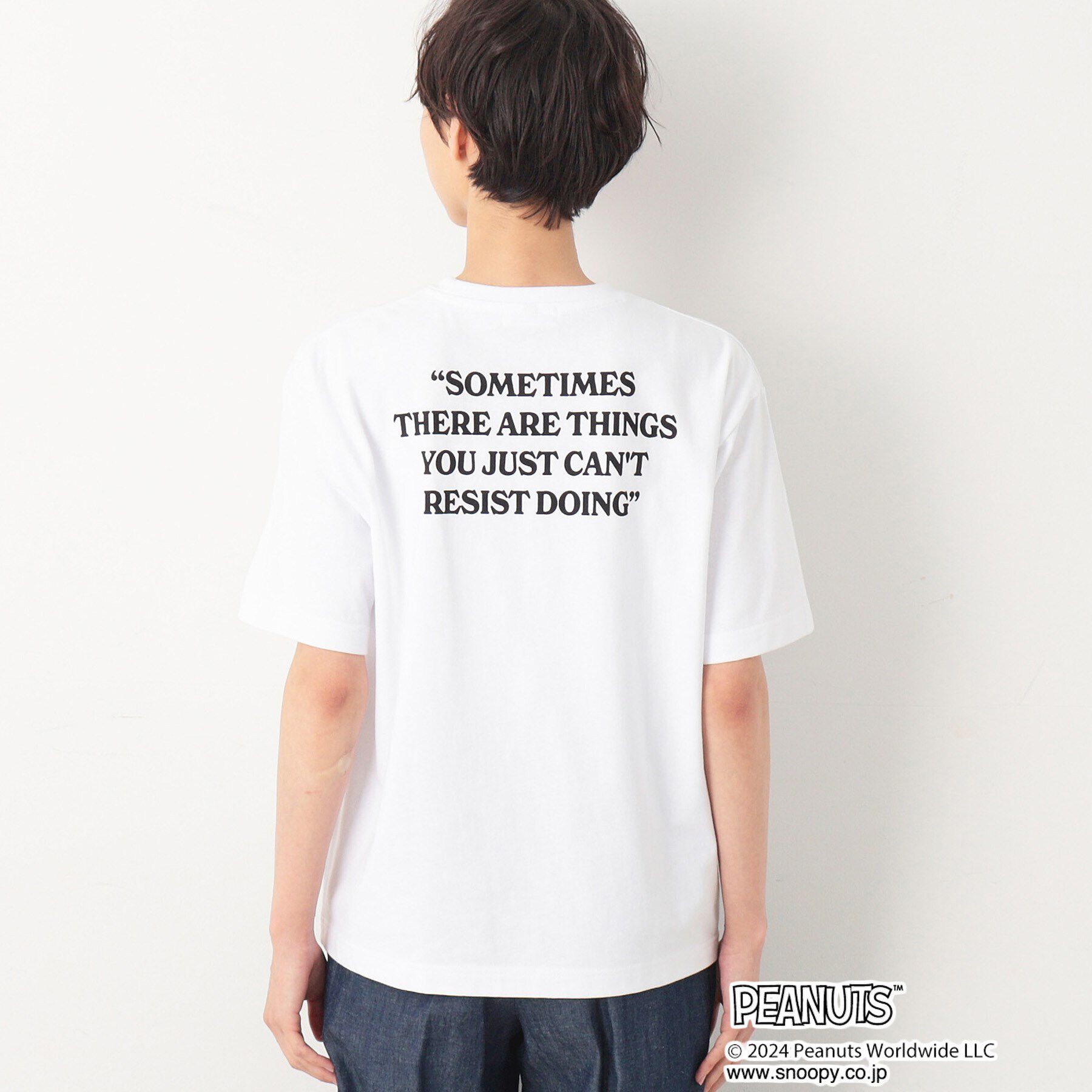 Dessin「【ユニセックス】Dessin&times;PEANUTS Tシャツ」|Tシャツ・カットソー|