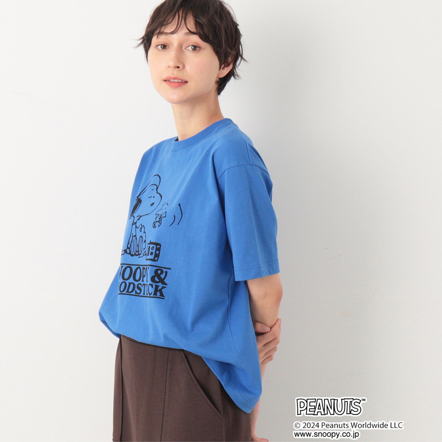 Dessin「【ユニセックス】Dessin&times;PEANUTS Tシャツ」|Tシャツ・カットソー|
