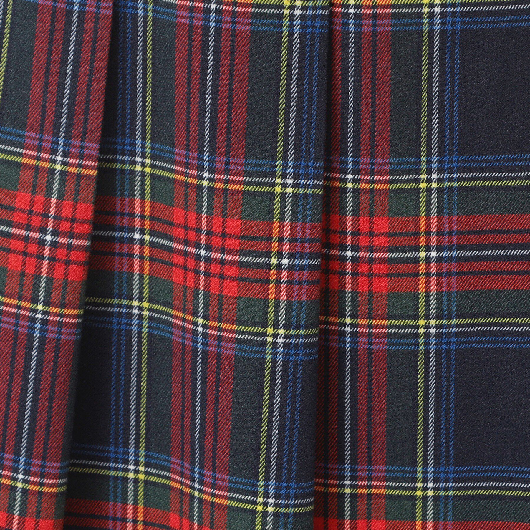 Dessin「【洗える】チェック柄タックプリーツスカート(XS~L)」|スカート|