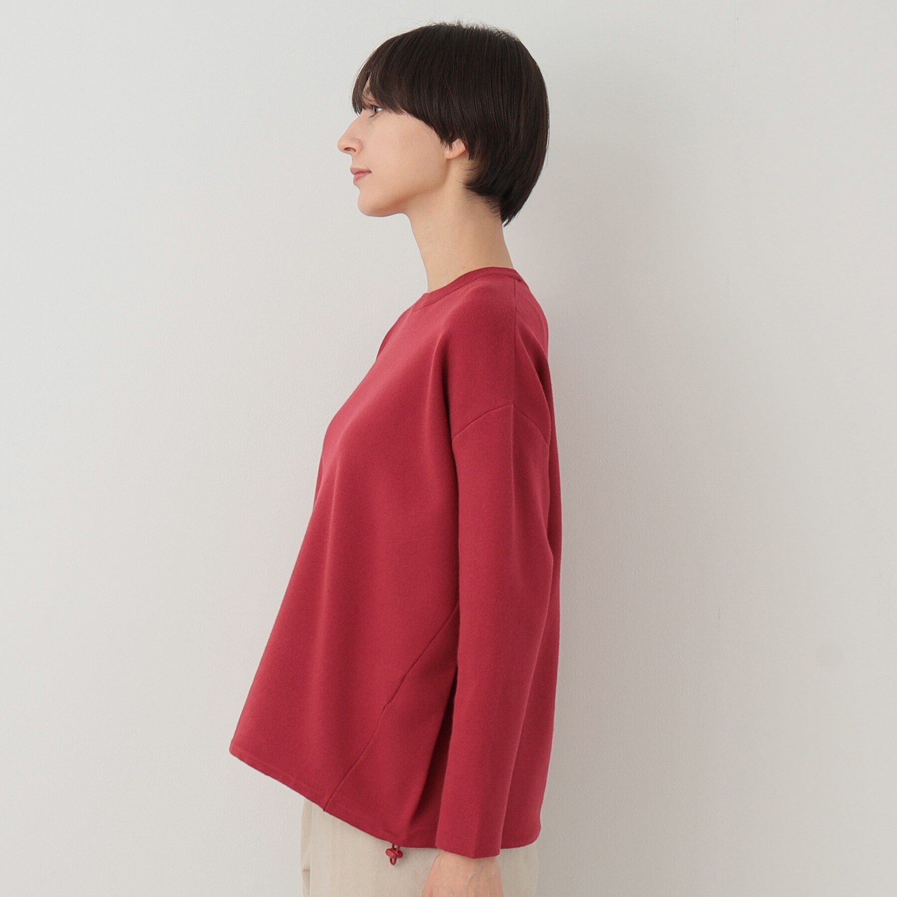 Dessin「【洗える】ドローコード付きニット（XS～L）」|ニット・セーター|