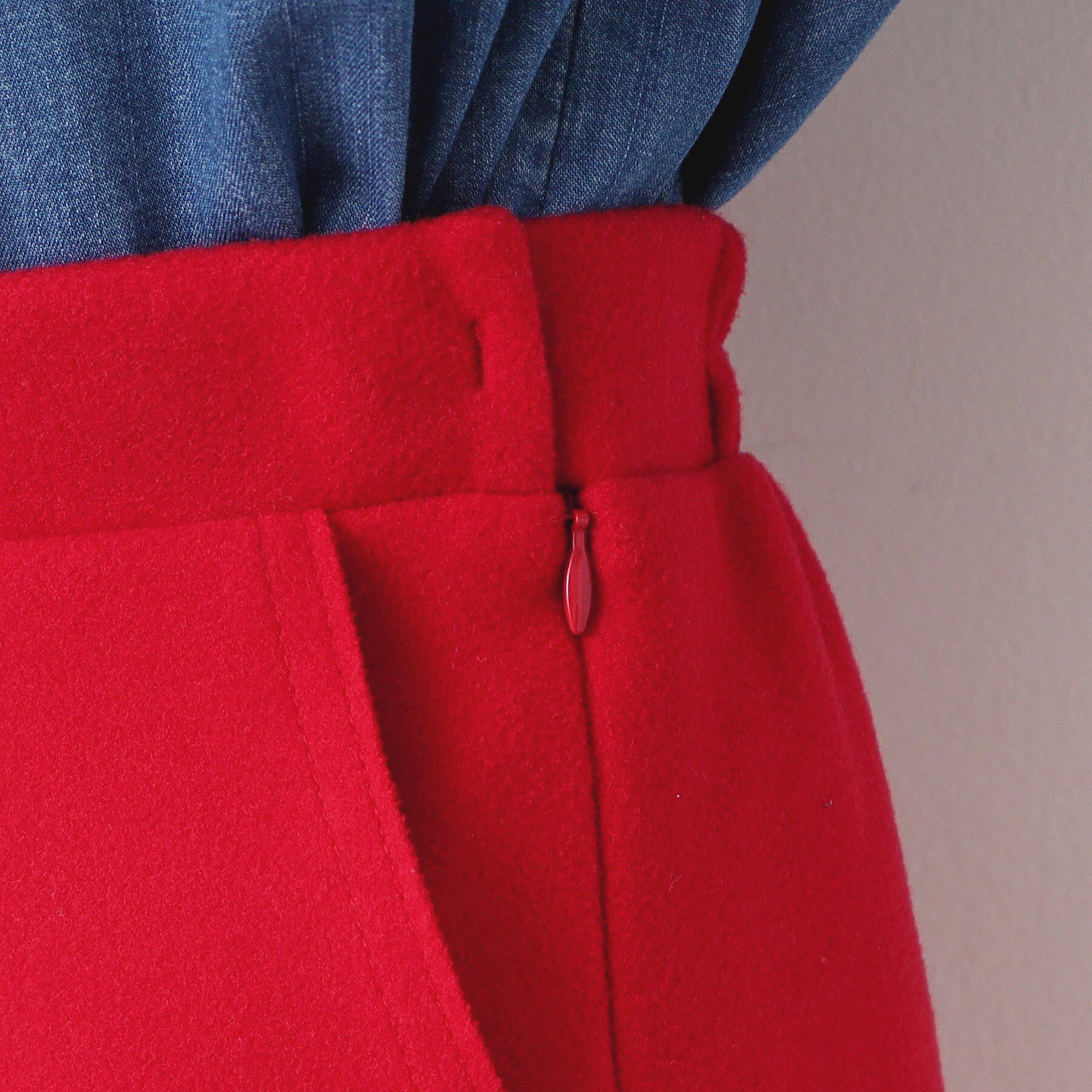 Dessin「【7色展開・後ろゴム】フレアメルトンスカート（XS～L）」|スカート|