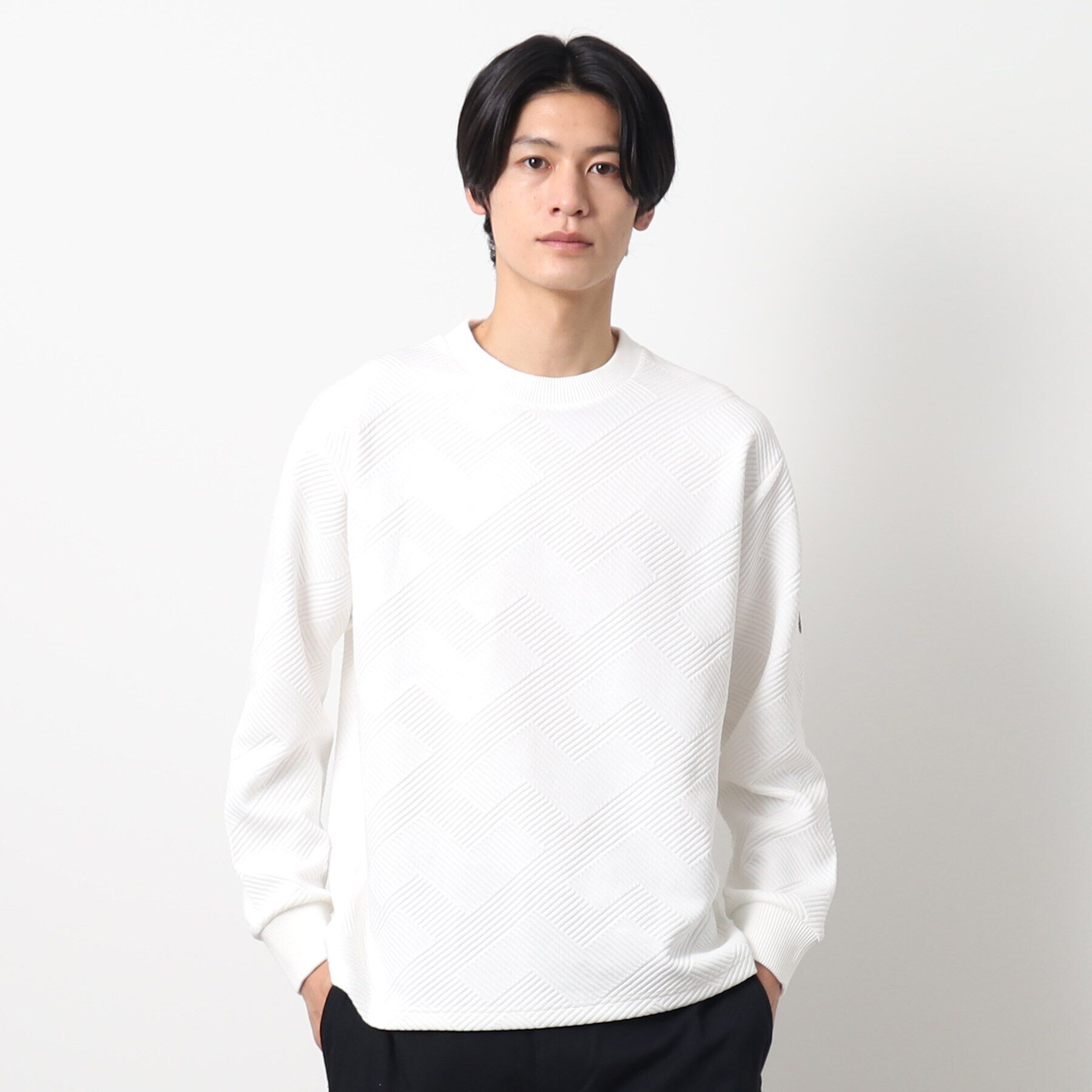 Dessin「ふくれジャガードロンT」|Tシャツ・カットソー|